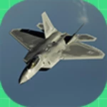 fighter jet sounds android application logo